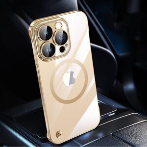 Magnetic Slim Clear Case for iPhone 14 Pro Max Compatible with MagSafe